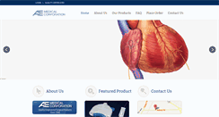 Desktop Screenshot of aemedical.com